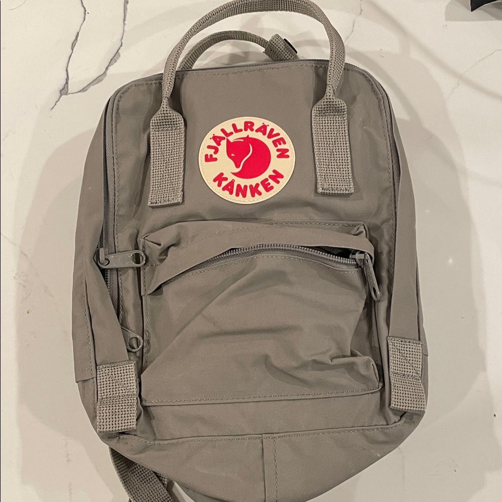 Fjallraven Gray Backpack